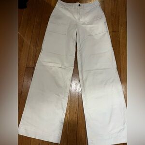 Nili Lotan Ivory Trousers